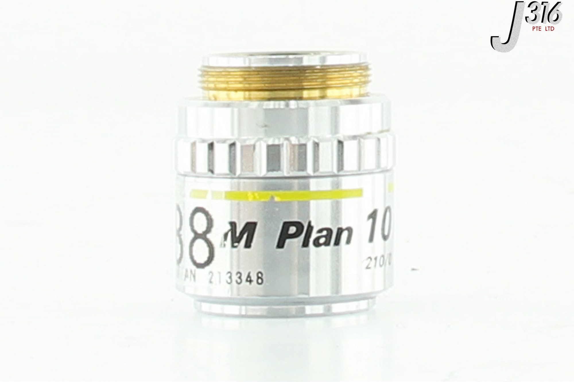 3588 NIKON 10X M PLAN MICROSCOPE OBJECTIVE LENS 10/0.21 SLWD 210/0